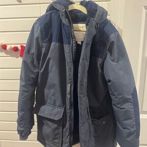 Cat & Jack Kids Blue Puffer winter Jacket